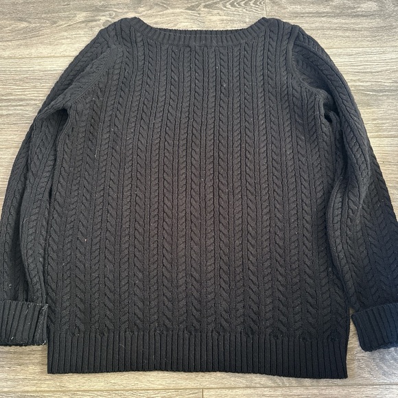 Ralph Lauren Sweaters - Ralph Lauren Black Cable Knit Sweater